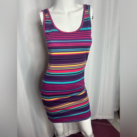 Multicoloured tank dress - Picture 5 of 6